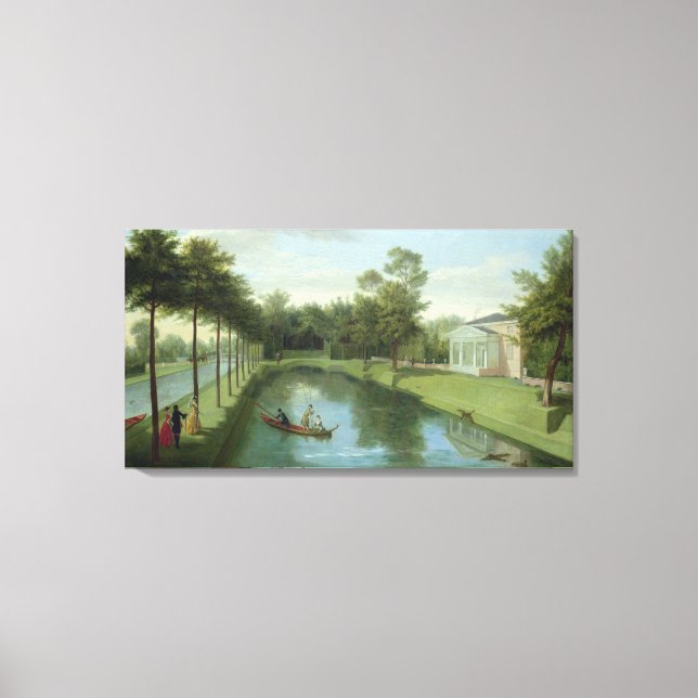 The Water Gardens of Chiswick House Canvas Print (Front)
