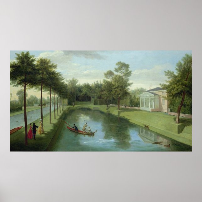 The Water Gardens of Chiswick House Poster (Front)