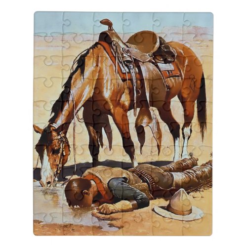 The Water Hole by Stanley L Wood Jigsaw Puzzle