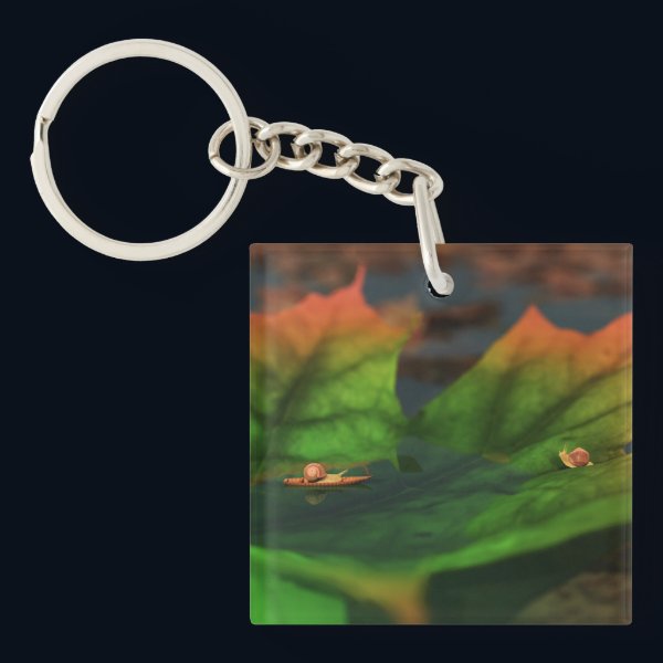 The Water Is Wide Acrylic Keychain