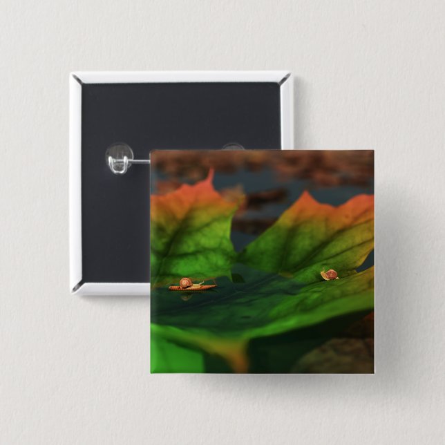 The Water Is Wide Button (Front & Back)