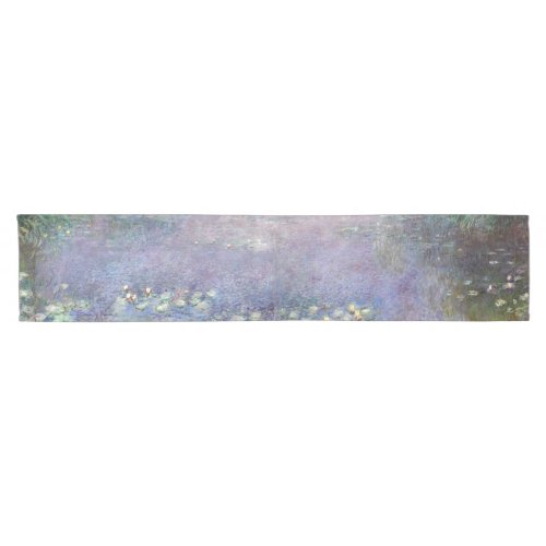 The Water Lilies _ Morning Claude Monet Short Table Runner