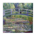 The Water Lily Pond by Claude Monet Ceramic Tile<br><div class="desc">The Water Lily Pond by Claude Monet on Quality Customizable Products</div>