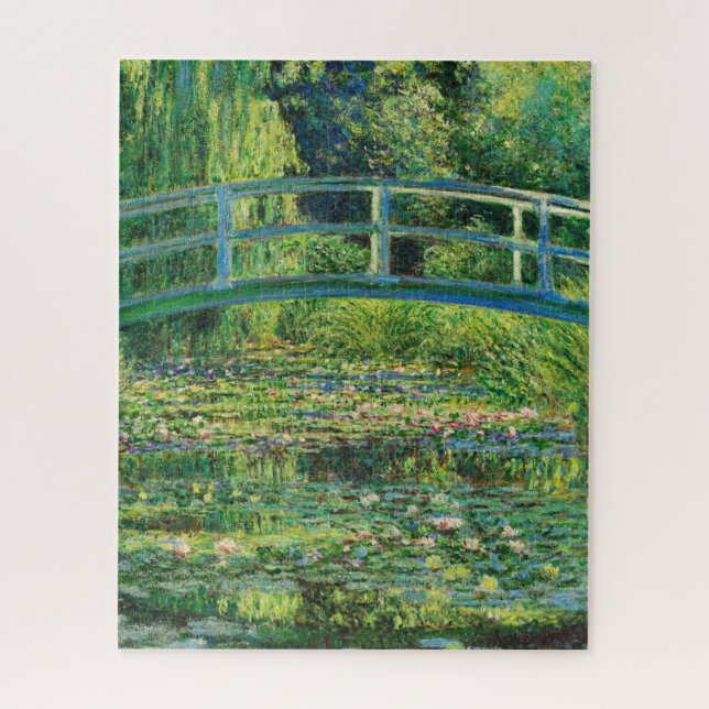 The Water-Lily Pond by Claude Monet Jigsaw Puzzle (Vertical)