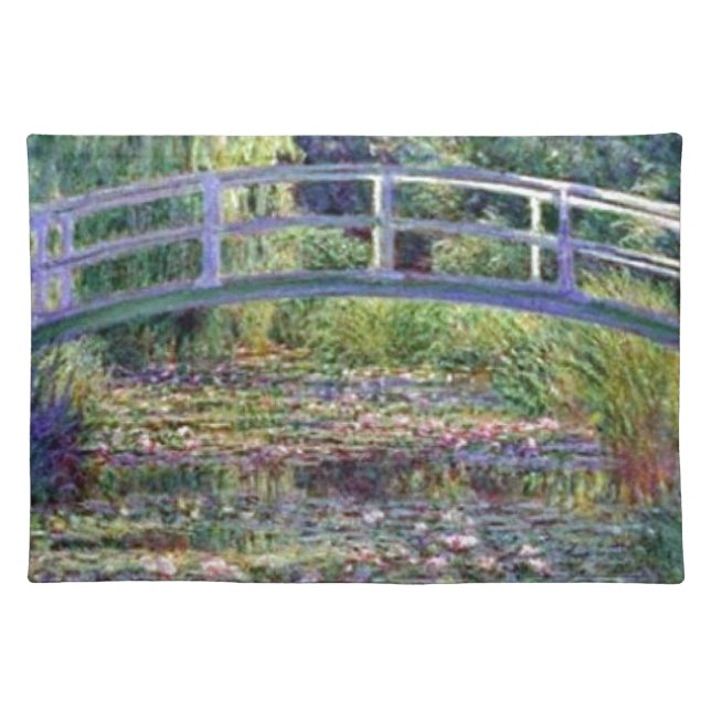 The Water Lily Pond by Claude Monet Placemat (Front)