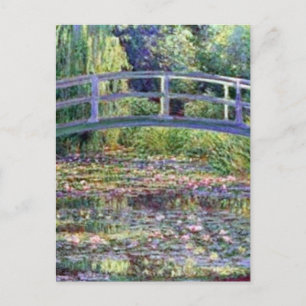 The Water Lily Pond by Claude Monet Postcard