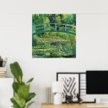 The Water-Lily Pond by Claude Monet Poster<br><div class="desc">Claude Monet - The Water-Lily Pond,  1899. Oscar-Claude Monet was a French painter and founder of impressionist painting who is seen as a key precursor to modernism,  especially in his attempts to paint nature as he perceived it.</div>