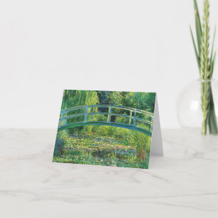 The Water-Lily Pond by Claude Monet Thank You Card