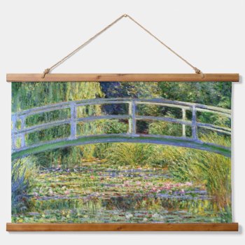 The Water-lily Pond By Monet Fine Art Hanging Tapestry by GalleryGreats at Zazzle