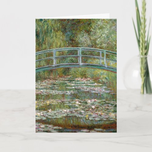 The Water_Lily Pond  Claude Monet Card