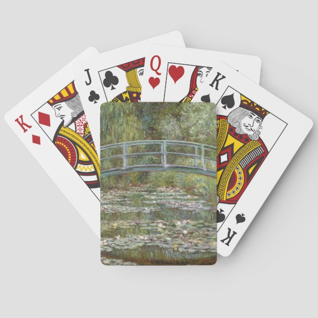 The Water-Lily Pond | Claude Monet Poker Cards (Back)