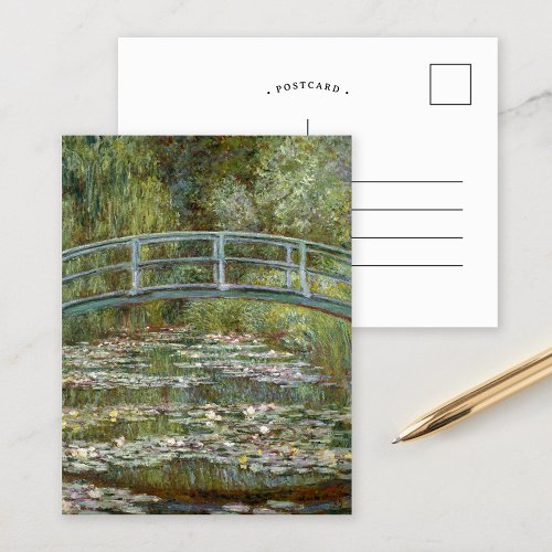 The Water_Lily Pond  Claude Monet Postcard