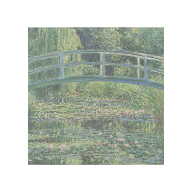 The Water-Lily Pond, Landscape Oil Painting, Monet Gallery Wrap (Front)