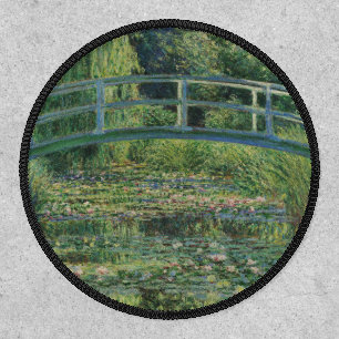 The Water-Lily Pond, Landscape Oil Painting, Monet Patch