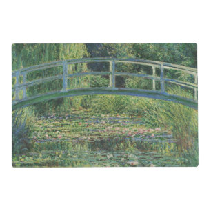 The Water-Lily Pond, Landscape Oil Painting, Monet Placemat
