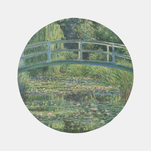 The Water-Lily Pond, Landscape Oil Painting, Monet Rug (Front)