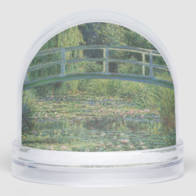 The Water-Lily Pond, Landscape Oil Painting, Monet Snow Globe (Front)