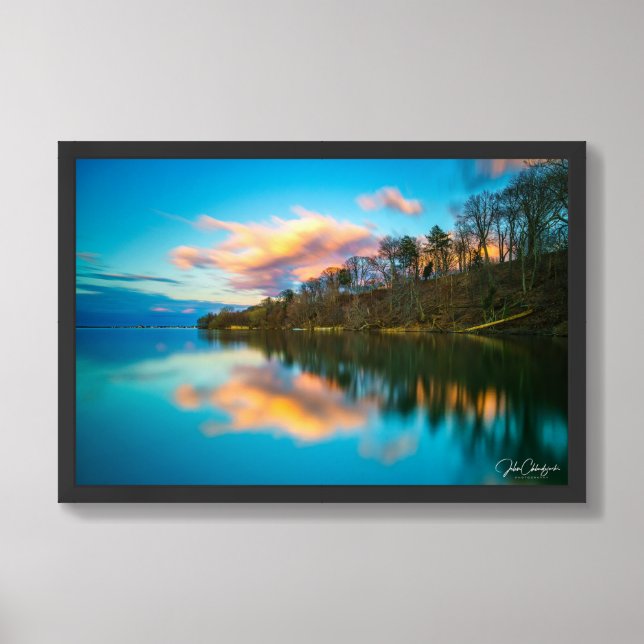 The Water Remembers the Sky Framed Art (Framed Front)