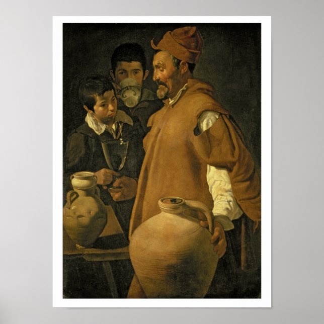 The Water Seller of Seville, c.1620 (oil on canvas Poster (Front)