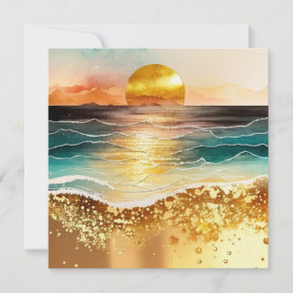 The Watercolor Beach Series Design 3