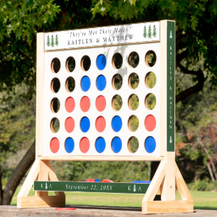 The Watercolor Pine Tree Forest Wedding Collection Fast Four