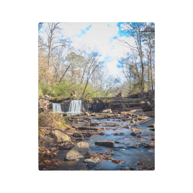 The Waterfall at Freemans Mill Wall Art (Front)