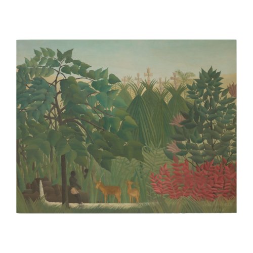 The Waterfall by Henri Rousseau Vintage Fine Art