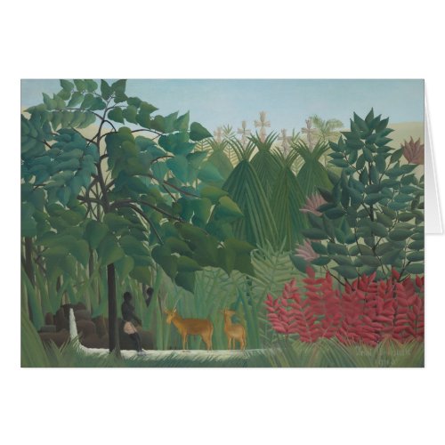 The Waterfall by Henri Rousseau Vintage Fine Art