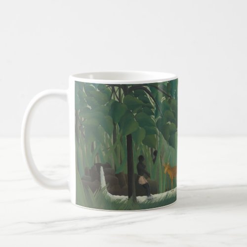 The Waterfall by Henri Rousseau Vintage Fine Art Coffee Mug