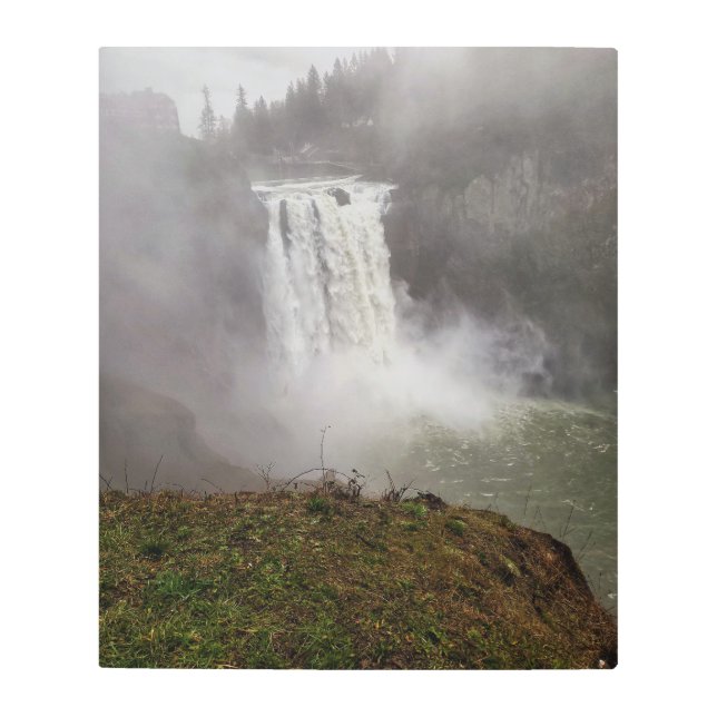 The Waterfall Metal Wall Art (Front)