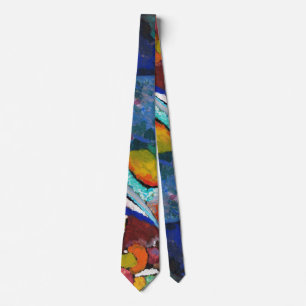 The Waterfall, Wassily Kandinsky Neck Tie
