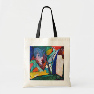 The Waterfall, Wassily Kandinsky Tote Bag