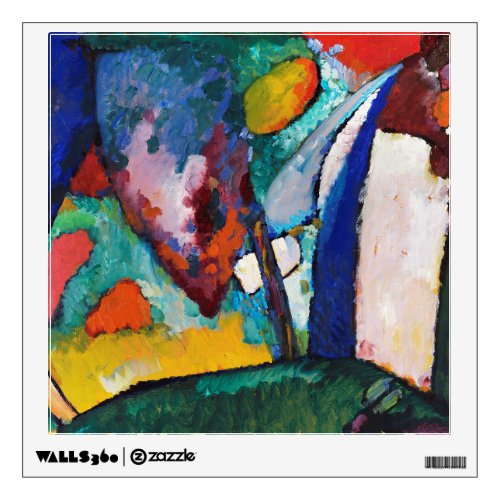 The Waterfall Wassily Kandinsky Wall Decal