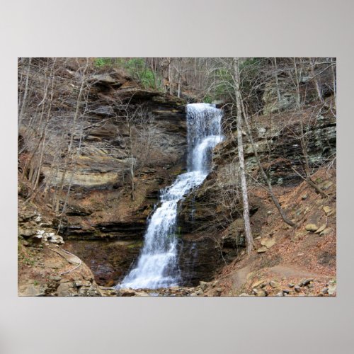 The Waterfalls of West Virginia Poster
