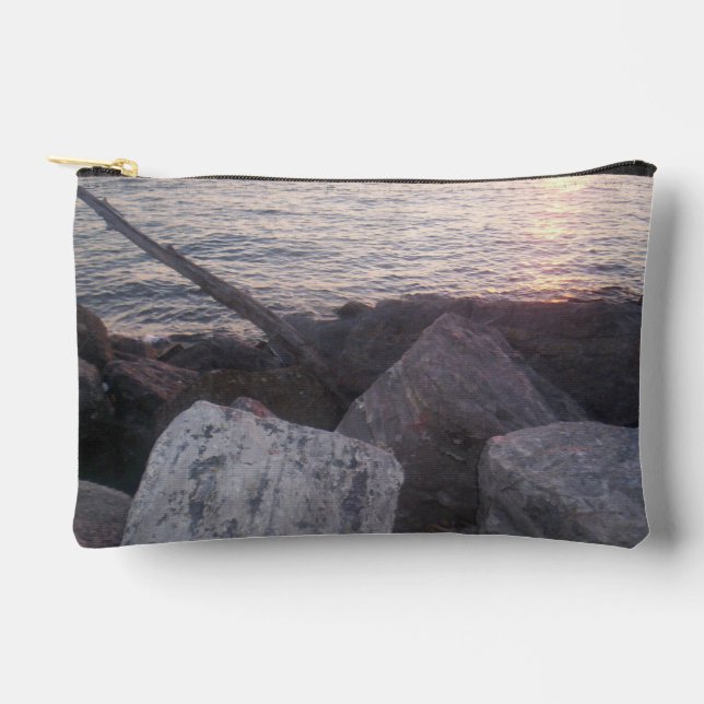 The Waterfront Prints  Accessory Pouch (Front)