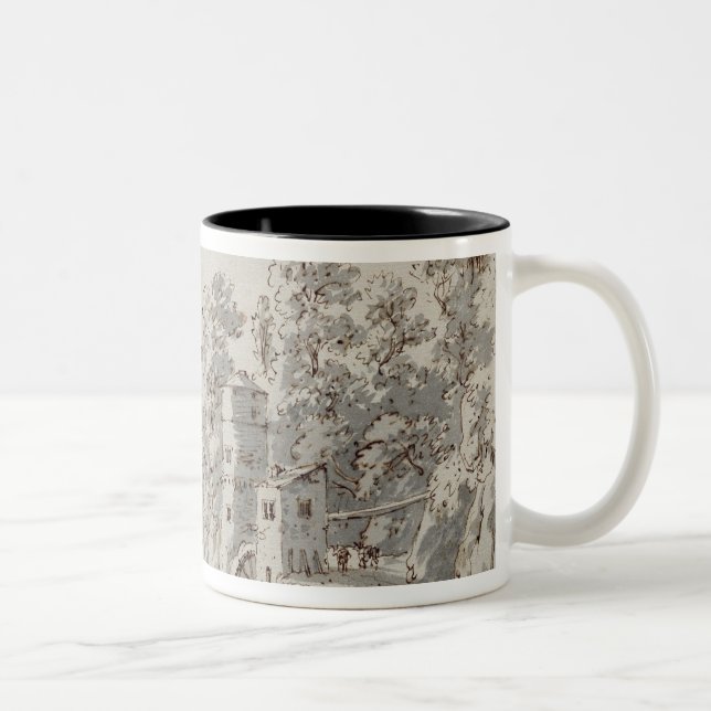 The Watermill by the Ford Two-Tone Coffee Mug (Right)