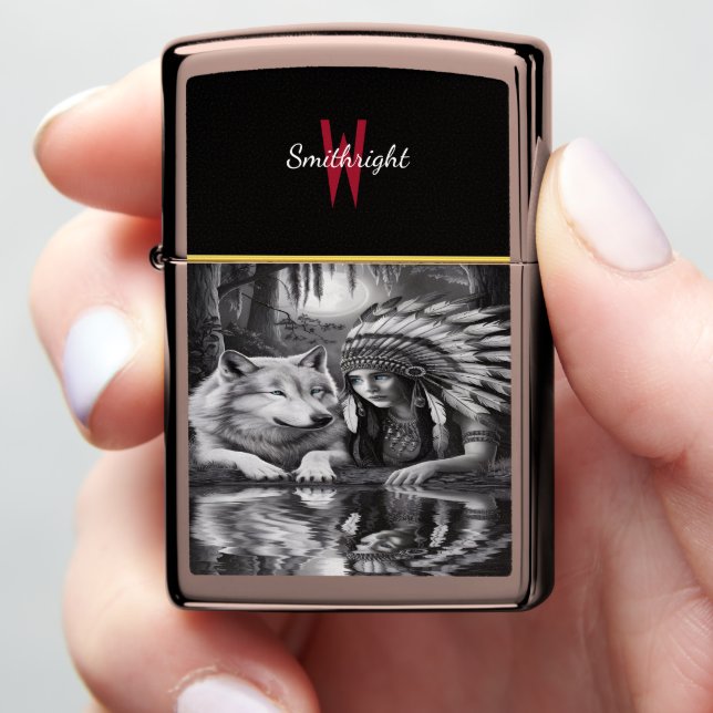 The Waters Guardian Zippo Lighter (In Hand)