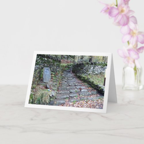 The Watkin Path Snowdonia Wales Card