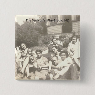 The Watson's Pinback Button