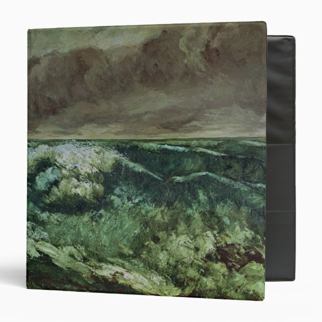The Wave, after 1870 3 Ring Binder (Front/Inside)