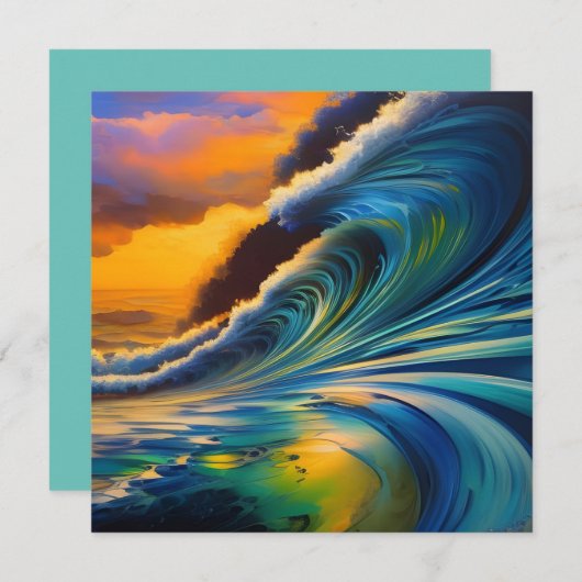 The Wave at Sunrise (Front/Back)