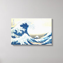 The Wave Hokusai Famous Japanese travel Fine art
