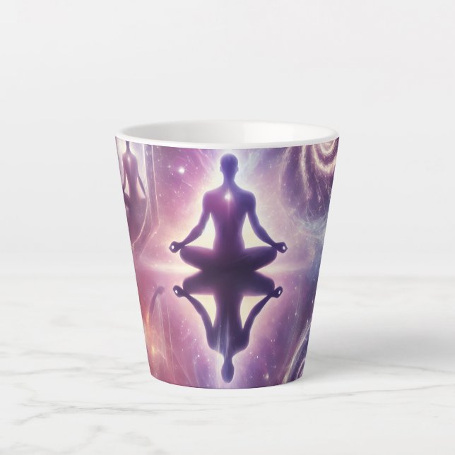 The Wave of Reflection Latte Mug (Front)