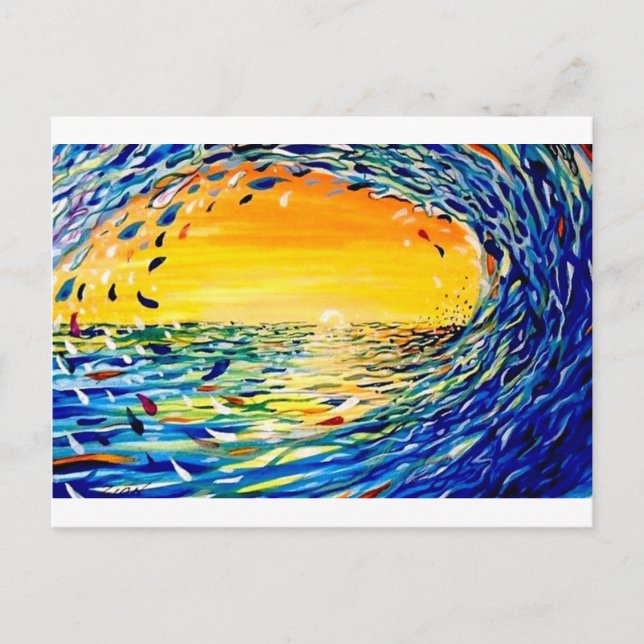 The Wave Postcard (Front)