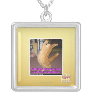 The Wave Silver Plated Necklace