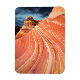 The wave, vermilion cliffs, Arizona Magnet