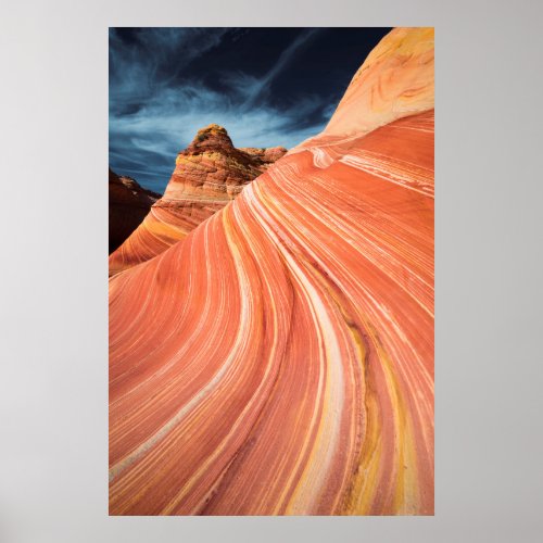 The wave vermilion cliffs Arizona Poster