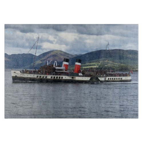 The Waverley Paddle Steamer off Scotland Cutting Board