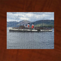 The Waverley Paddle Steamer off Scotland Jigsaw Puzzle