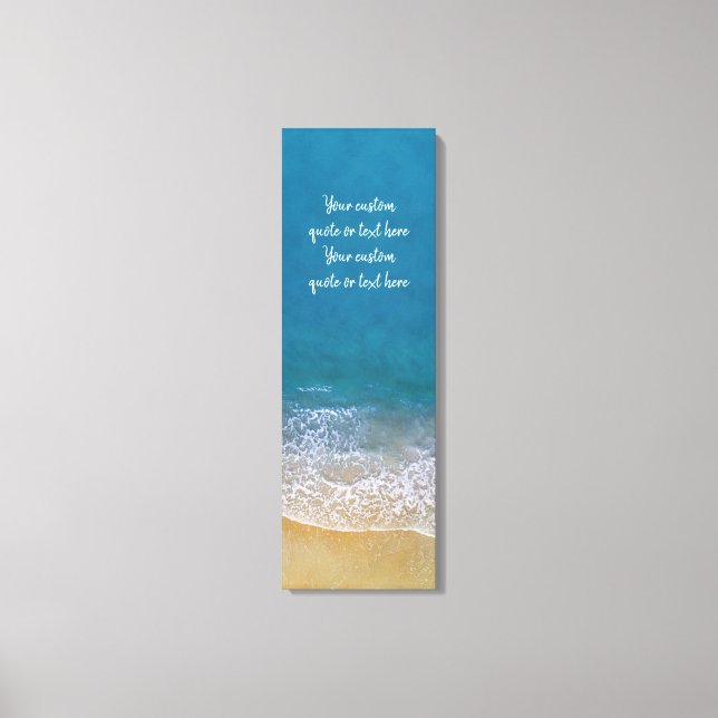 The Waves Canvas Print (Front)
